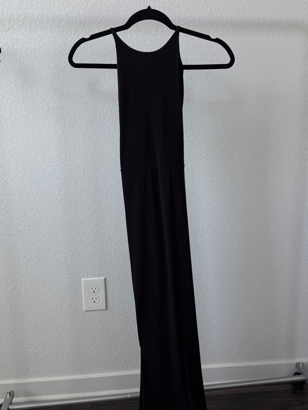Express Black Sleeveless Maxi Dress